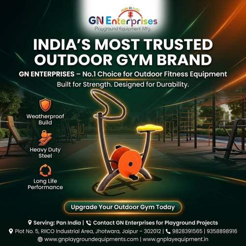 Outdoor Fitness Gym Equipment Manufacturers in Vapi