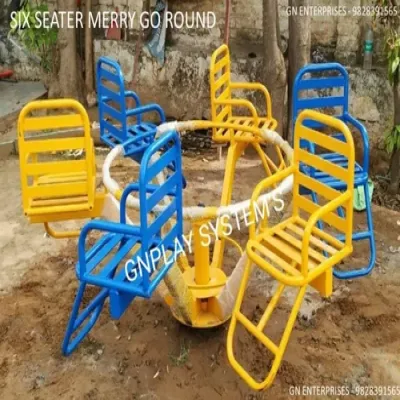 Six Seater Merry Go Round Manufacturers, Exporters in Pathankot